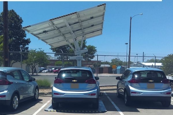 Solar Chargers were Used to Charge Electric cars when the California Power Grids were Shut down