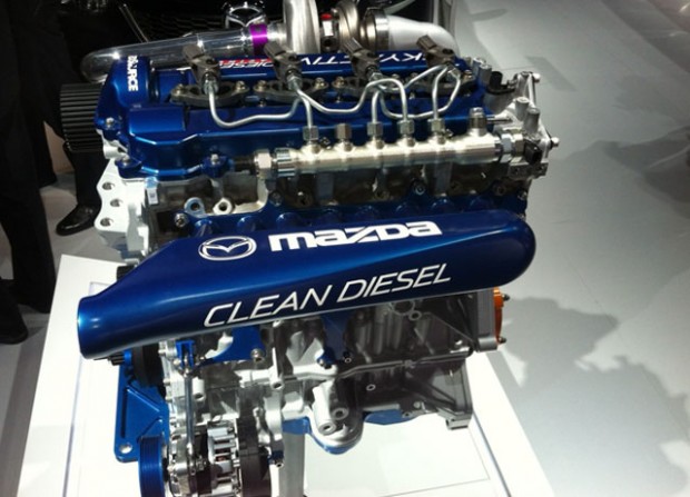 Improved Diesel Power Train by Mazda in 2020