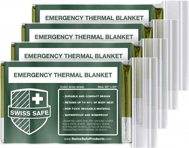 1 Winter Car Essentials: Equipping Your Emergency Kit with Light-Weight Thermal Blankets