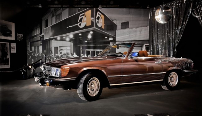Mercedes-Benz SL on Display in the Retrospect Mercedes-Benz SL on Display in the Retrospect