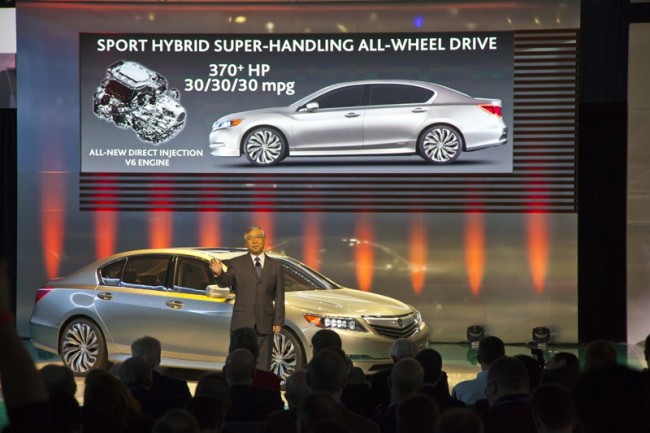 Acura Unveils Flagship RLX Concept at 2012 New York Auto Show