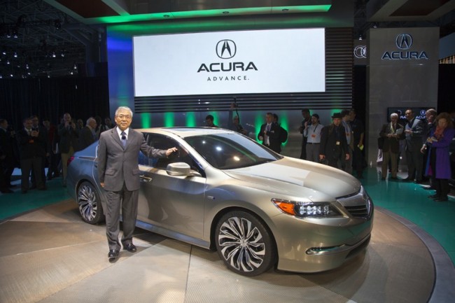 Acura Unveils Flagship RLX Concept at 2012 New York Auto Show Acura Unveils Flagship RLX Concept at 2012 New York Auto Show