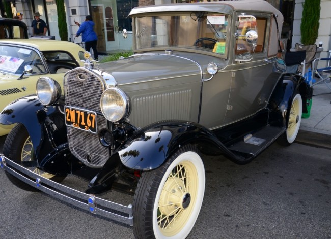Classic car from the 2015 Culver City Car Show Classic car from the 2015 Culver City Car Show