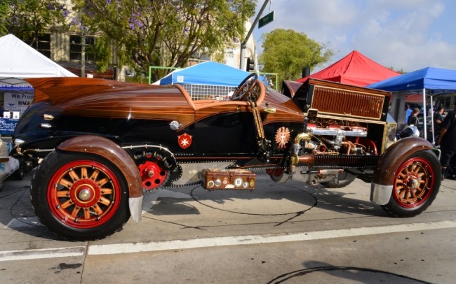 Classic car from the 2015 Culver City Car Show Classic car from the 2015 Culver City Car Show