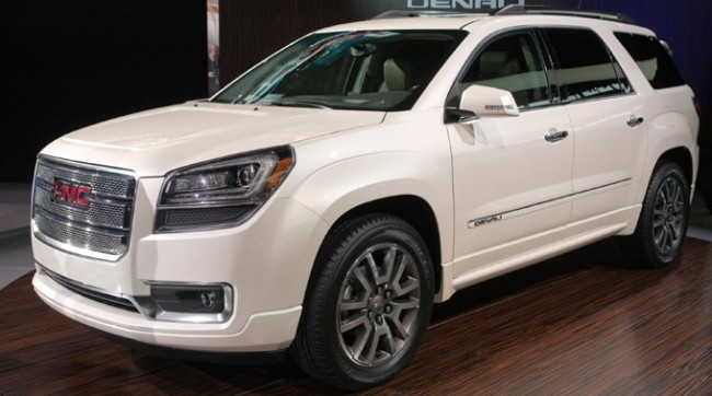2013 GMC Acadia Denali Reveal at 2012 Chicago Auto Show 2013 GMC Acadia Denali Reveal at 2012 Chicago Auto Show