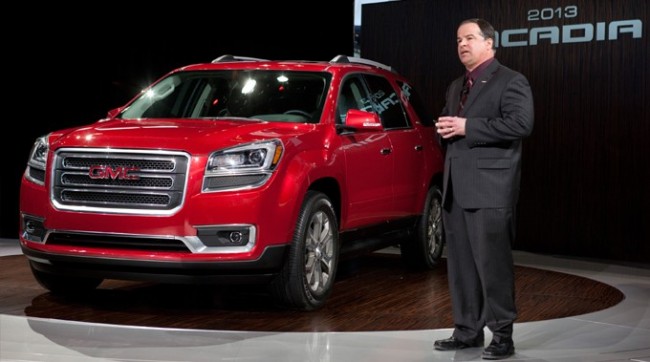 GMC Rolls Out 2013 Acadia and Acadia Denali At Chicago Auto Show GMC Rolls Out 2013 Acadia and Acadia Denali At Chicago Auto Show