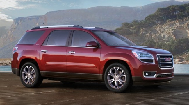 2013 GMC Acadia SLT 7/8 Front 2013 GMC Acadia SLT 7/8 Front