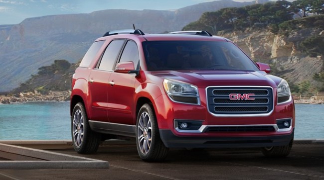 2013 GMC Acadia SLT 3/4 Front 2013 GMC Acadia SLT 3/4 Front