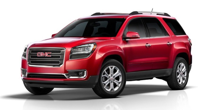 2013 GMC Acadia SLT Front 3/4 2013 GMC Acadia SLT Front 3/4
