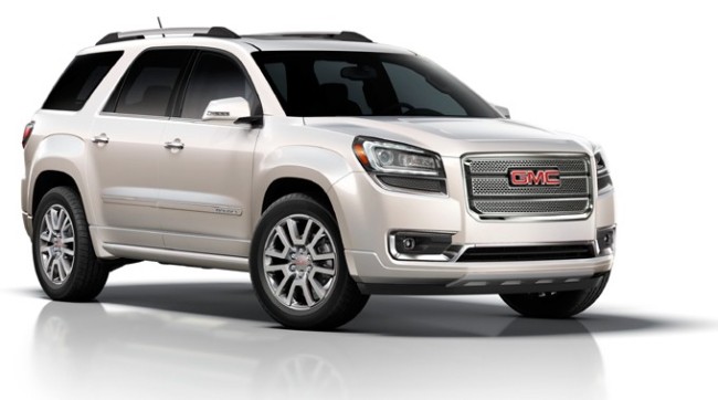 2013 GMC Acadia Denali 3/4 Front 2013 GMC Acadia Denali 3/4 Front
