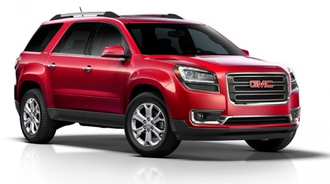 2013 GMC Acadia SLT Front 3/4 2013 GMC Acadia SLT Front 3/4