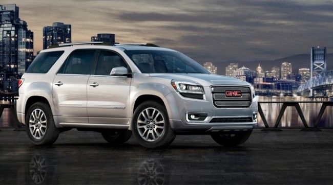 2013 GMC Acadia Denali 3/4 Front 2013 GMC Acadia Denali 3/4 Front