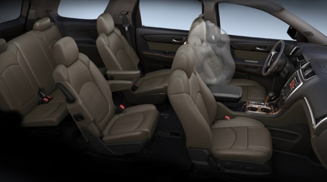 2013 GMC Acadia Airbags 2013 GMC Acadia Airbags