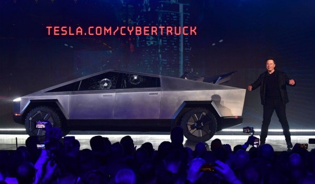 Tesla Cybertruck Leak Shows Elon Musk's Alpha Prototype Featuring Removable Wheel Covers, No Door Handles