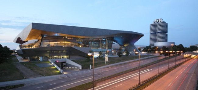 BMW Welt Exterior View BMW Welt Exterior View