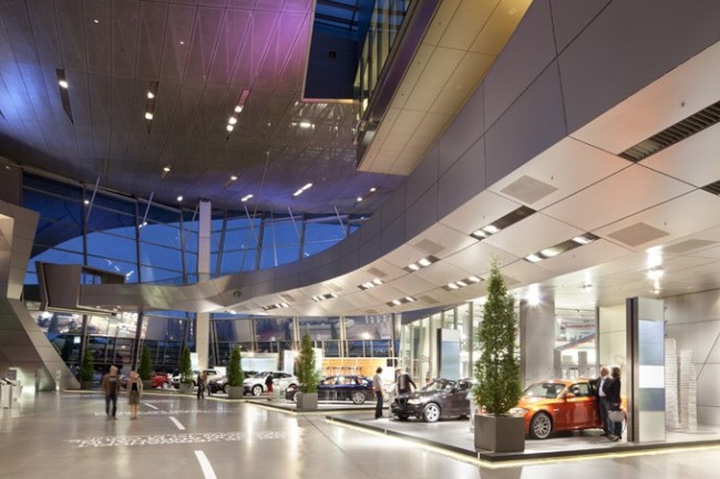 BMW Welt Interior View BMW Welt Interior View