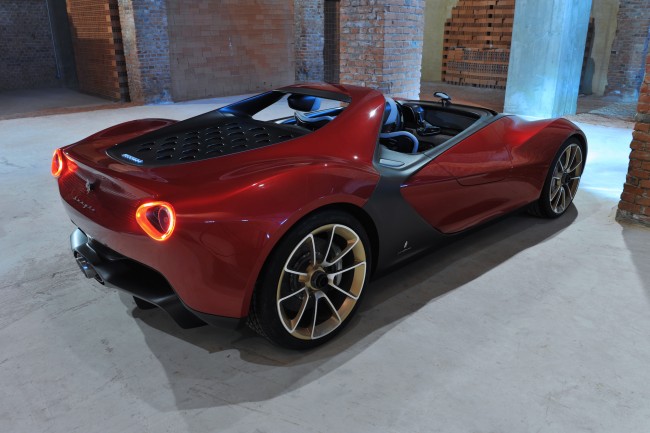 Ferrari Sergio rear exterior Ferrari Sergio rear exterior
