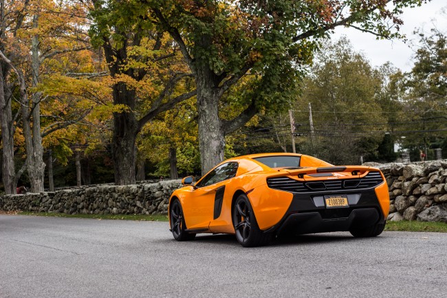 2015 McLaren 650S rear hero 2015 McLaren 650S rear hero
