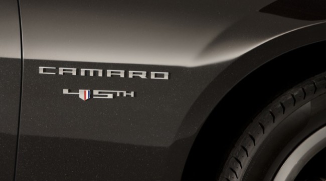2012 Camaro 45th Anniversary Special Edition model 2012 Camaro 45th Anniversary Special Edition model