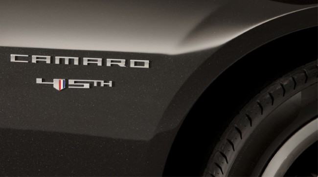 2012 Camaro 45th Anniversary Special Edition model 2012 Camaro 45th Anniversary Special Edition model